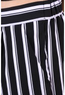 Pantaloni Dama Vero Moda Coco Culotte Print Black/White